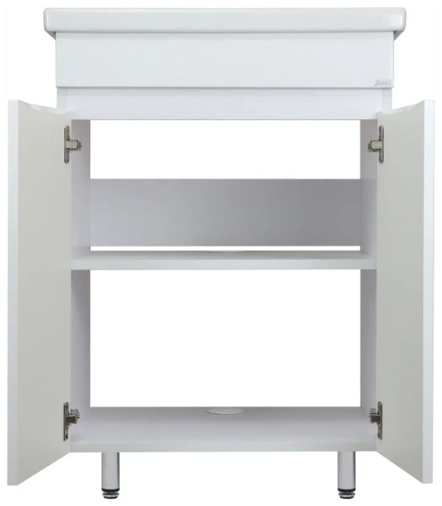 Тумба с раковиной Kabinka.kz Евгения 56.5x80x42.4см белый купить,NaN