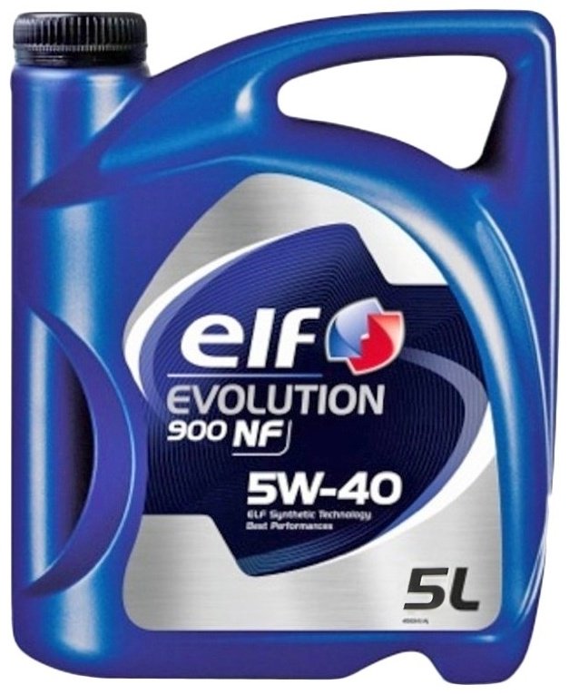 Моторное масло Синтетическое ELF Evolution 900 NF 5W-40 5 л