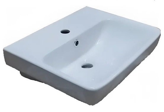Тумба с раковиной Kabinka.kz Евгения 56.5x80x42.4см белый купить,NaN