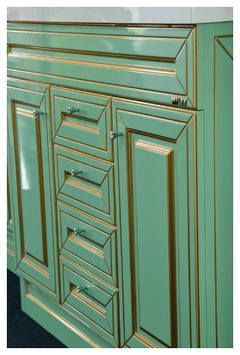 Тумба с раковиной KABINKA.KZ СО000003993, 75x83x48 см, зеленый купить,NaN