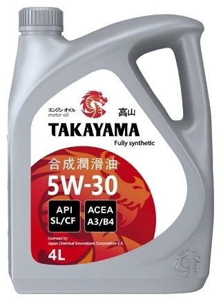 Моторное масло Полусинтетическое Takayama Fylly Synthetic 5W-30 4 л - ForteMarket Моторное масло Полусинтетическое Takayama Fylly Synthetic 5W-30 4 л купить,15800