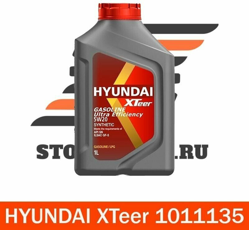 Моторное масло Синтетическое Hyundai XTeerG700 5W-30 1 л купить,NaN