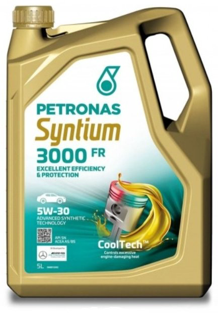 Моторное масло Синтетическое Petronas 3000 FR 5W-30 5 л купить,NaN