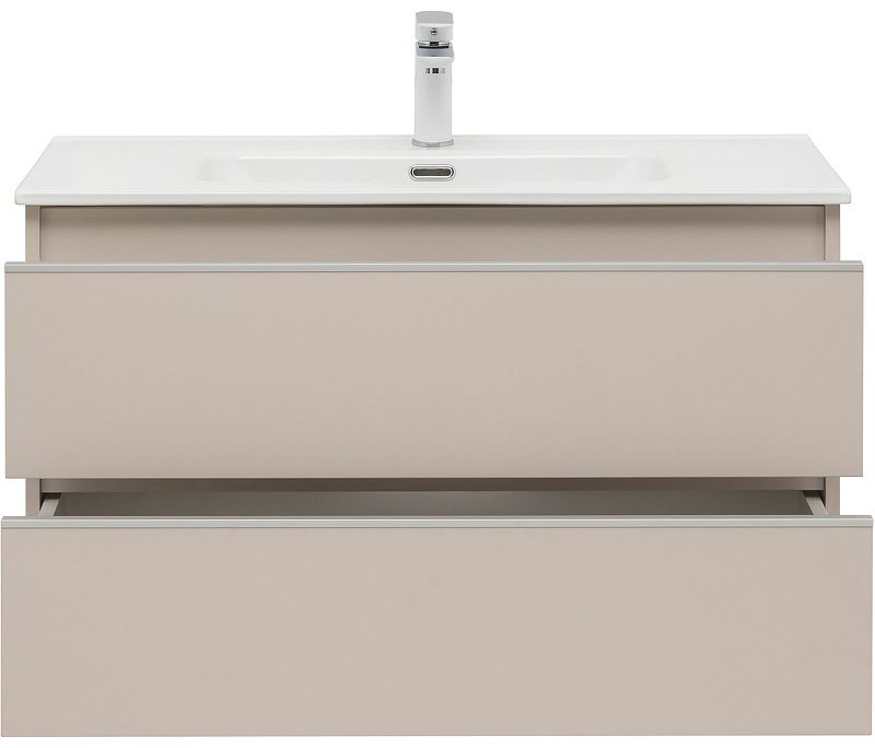 Тумба с раковиной Kabinka.kz Вега 90 329586 89x50.2x45.8см бежевый купить,NaN