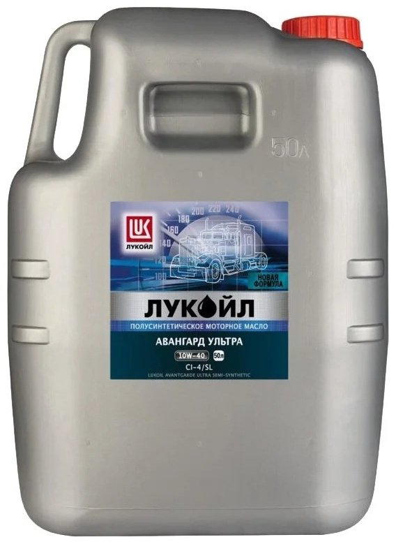 Моторное масло Полусинтетическое ЛУКОЙЛ Авангард Ультра 10W-40 50 л купить,167300