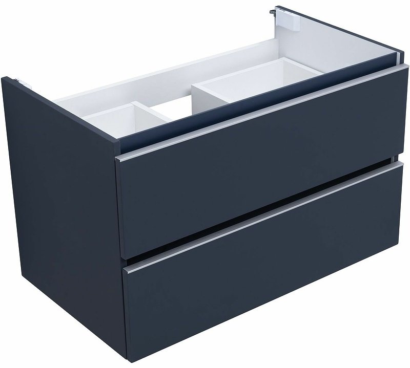 Тумба с раковиной KABINKA.KZ Вега 80 329591, 79.4x50.2x45.9 см, темно-серый