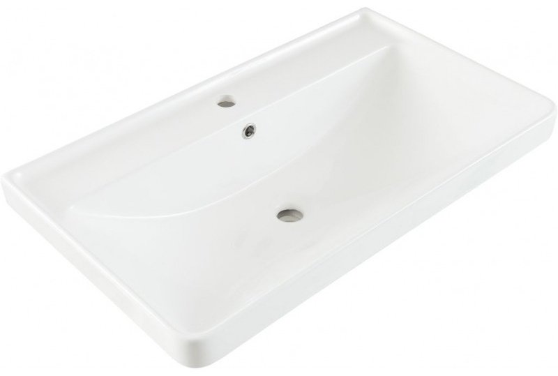 Тумба с раковиной KABINKA.KZ Вега 80 329591, 79.4x50.2x45.9 см, темно-серый