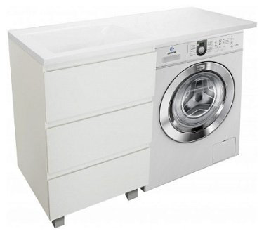 Тумба с раковиной Kabinka.kz ФР-00002300 50x86x47.6см белый купить,NaN