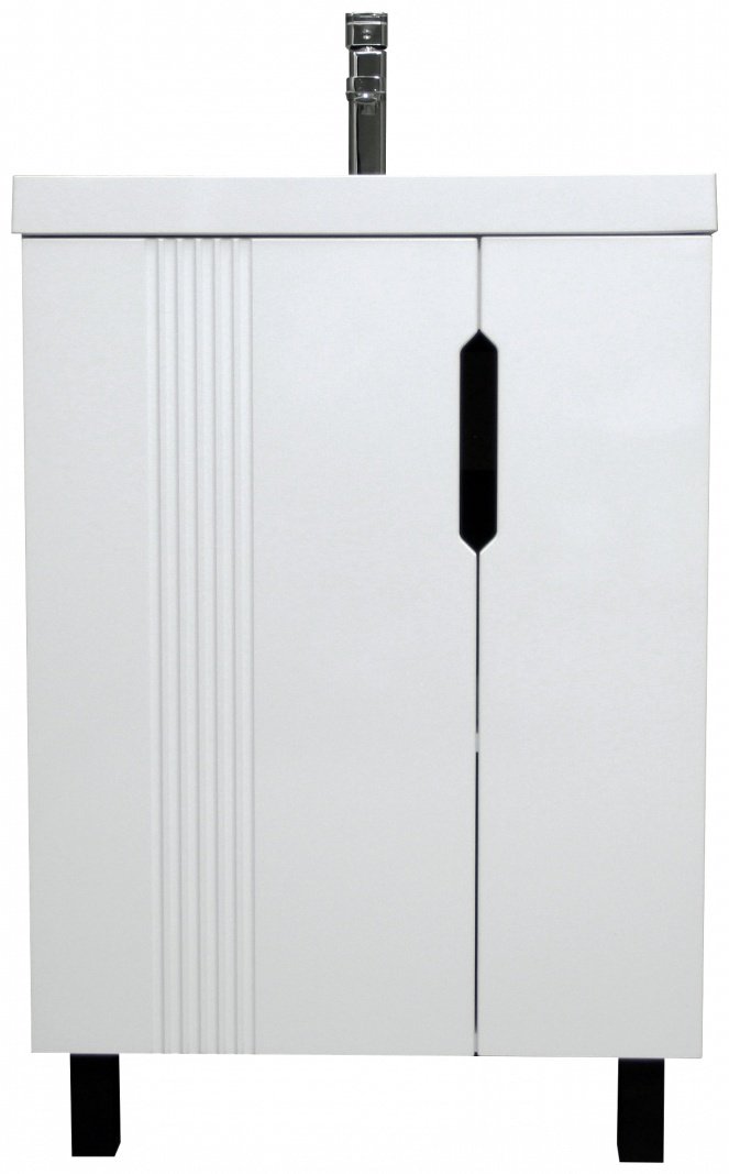 Тумба с раковиной KABINKA.KZ Адай, 59x71.6x44.5 см, белый