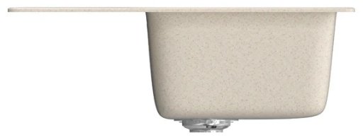 Кухонная мойка Mixline ML-GM-26 врезная 47х58х19 см, искусственный мрамор, тон бежевый купить,NaN