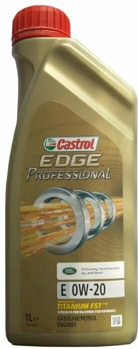 Моторное масло Синтетическое Castrol EDGE Professional 0W-20 1 л купить,NaN