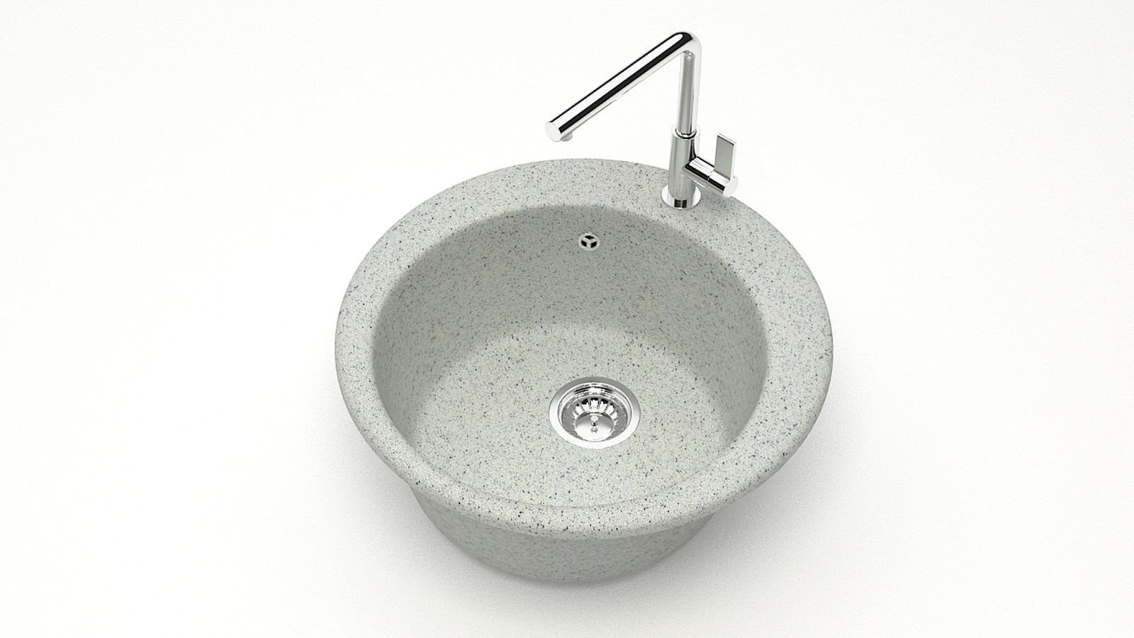 Кухонная мойка Maxstone T030Q010 47x18 см серый купить,36056