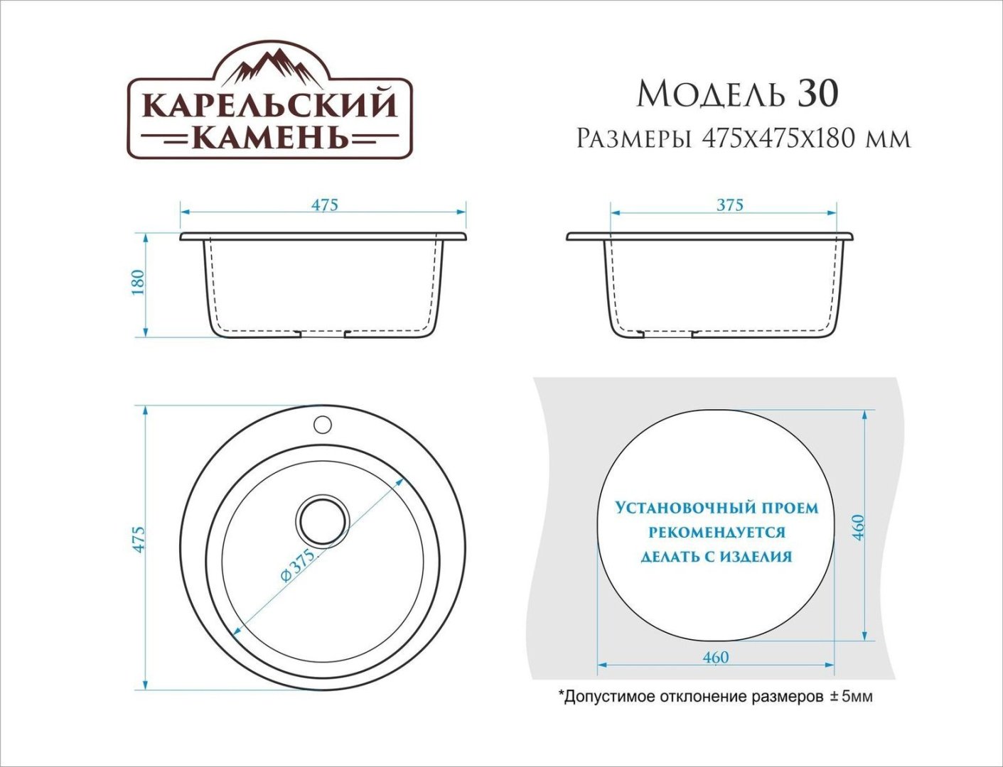 Кухонная мойка Maxstone T030Q010 47x18 см серый - ForteMarket Кухонная мойка Maxstone T030Q010 47x18 см серый купить,0