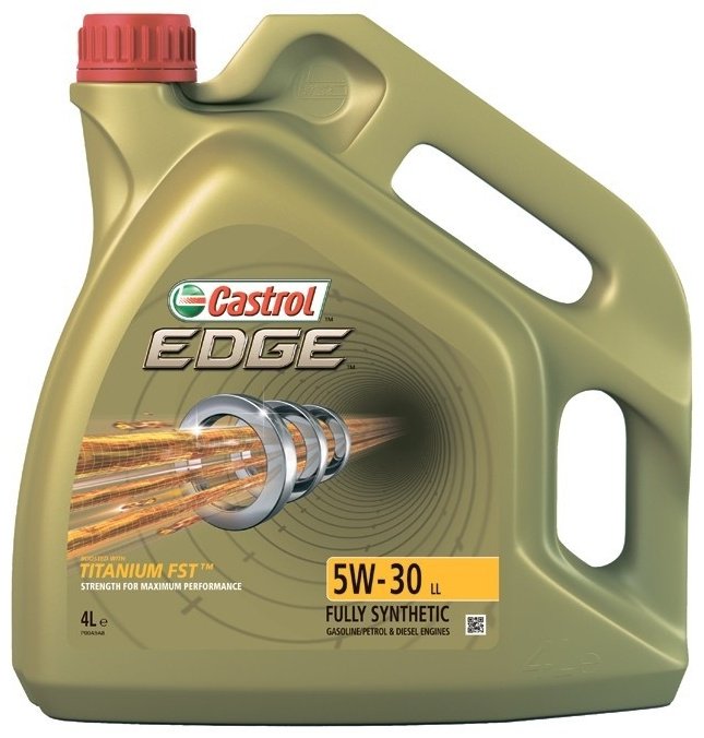 Моторное масло Синтетическое Castrol Edge LL 5W-30 4 л