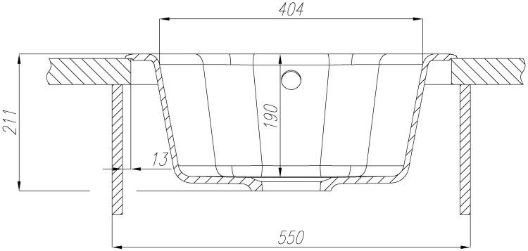 Кухонная мойка Акватон Мида 1A712732MD220 песочный врезная 51х51х21 см, литой мрамор купить,NaN