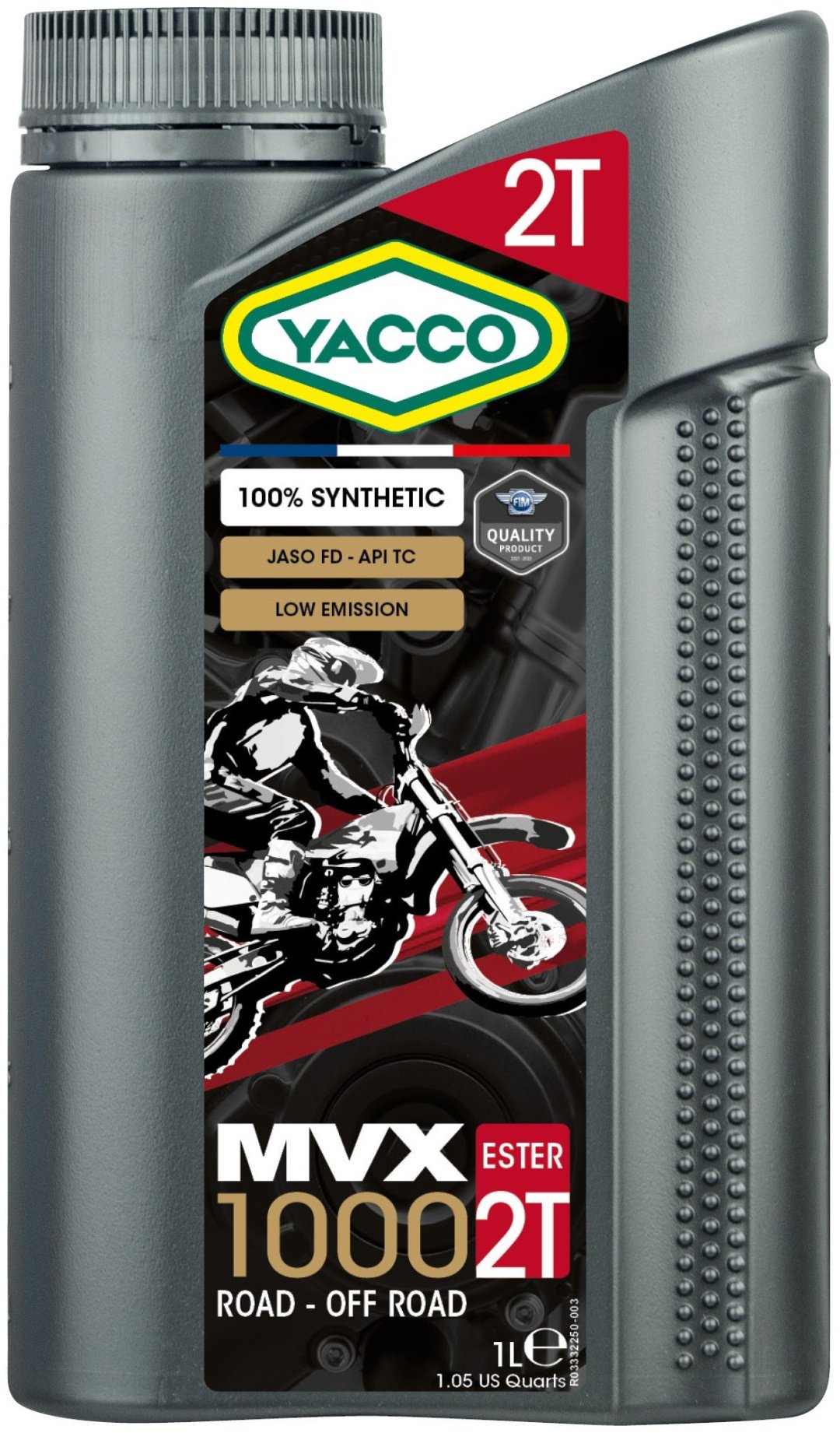 Моторное масло Синтетическое Yacco MVX 1000 2T 1 л