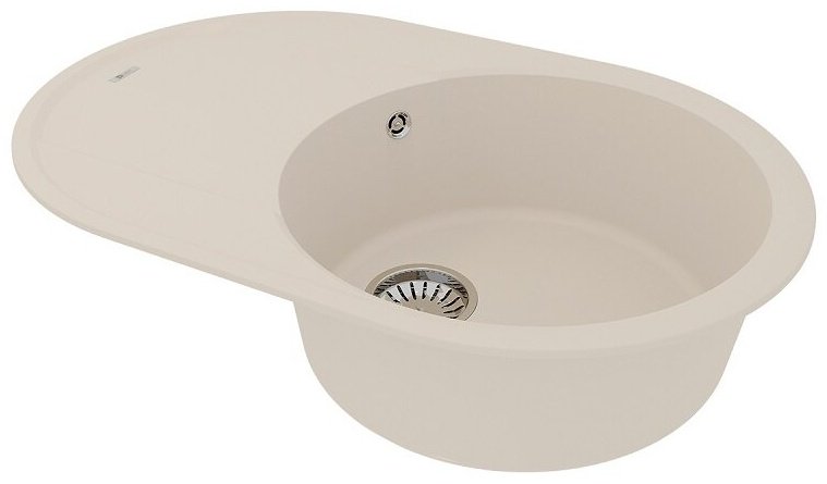 Кухонная мойка Lemark 9910060 врезная 76х50х19.7 см, искусственный гранит