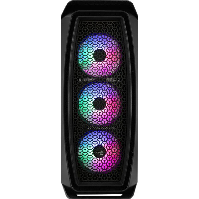 Корпус Aerocool Aero One Frost-G-BK-v1 черный купить,0
