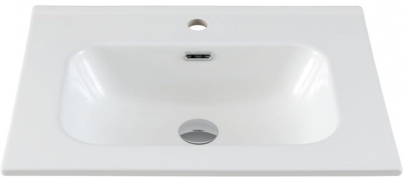 Тумба с раковиной Kabinka.kz Flat 60 335432 60x63.7x45.5см серый купить,NaN