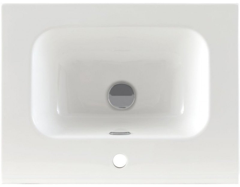 Тумба с раковиной Kabinka.kz Flat 60 335432 60x63.7x45.5см серый купить,NaN
