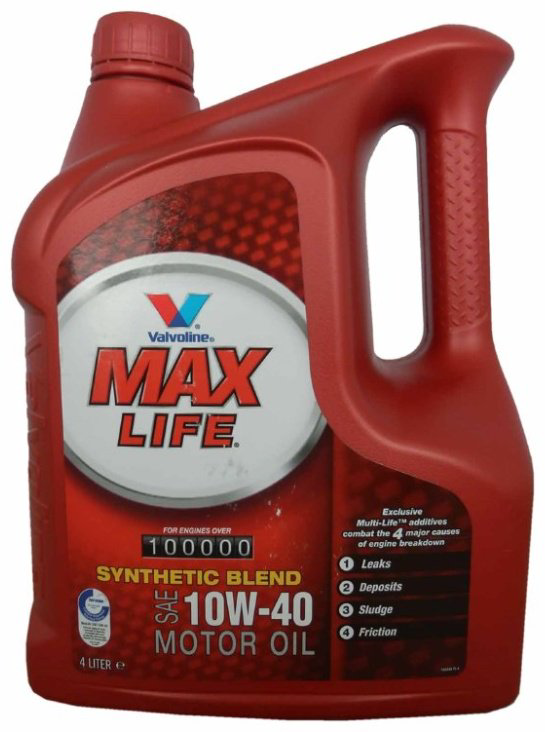 Моторное масло Полусинтетическое VALVOLINE 10W40 10W-40 4 л купить,NaN