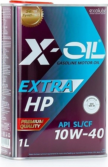 Моторное масло Полусинтетическое X-OIL Extra 10W-40 1 л
