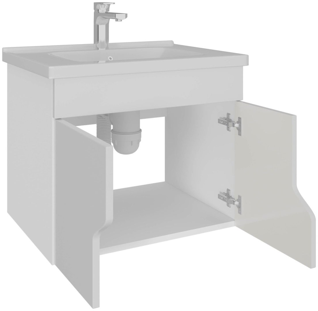 Тумба с раковиной AVK Азалия 70x47x47см белый купить,NaN