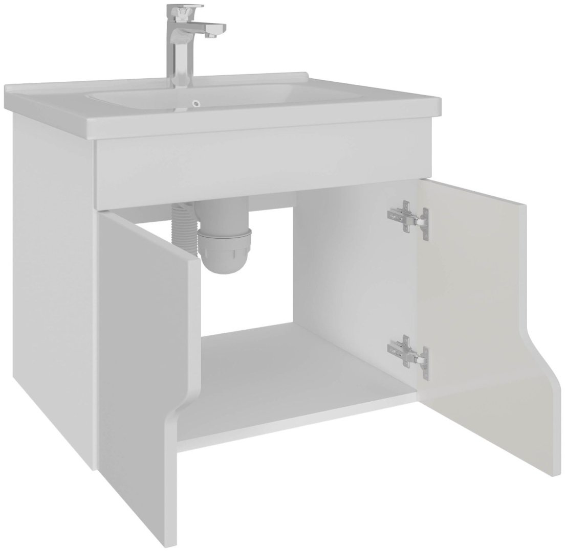 Тумба с раковиной AVK Азалия 70x47x47см белый купить,NaN