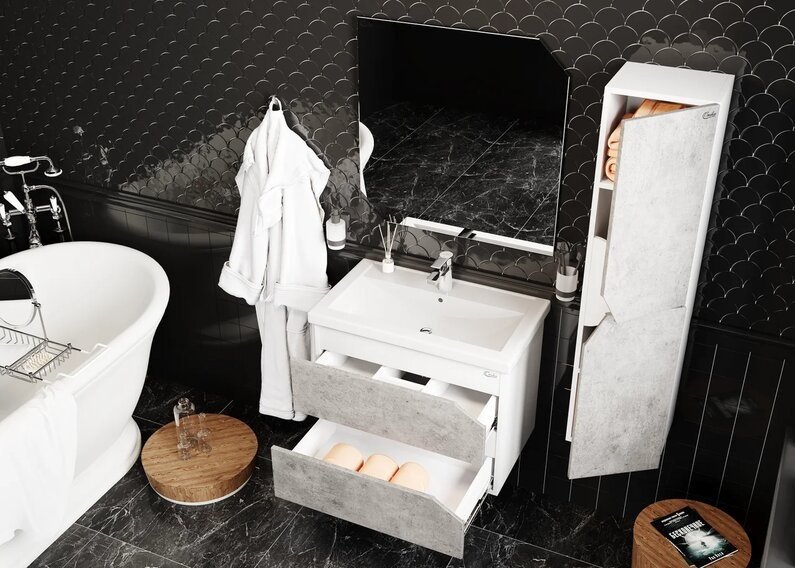 ФРИДОМ 60.13, 61x54.5x40.5 см, серый