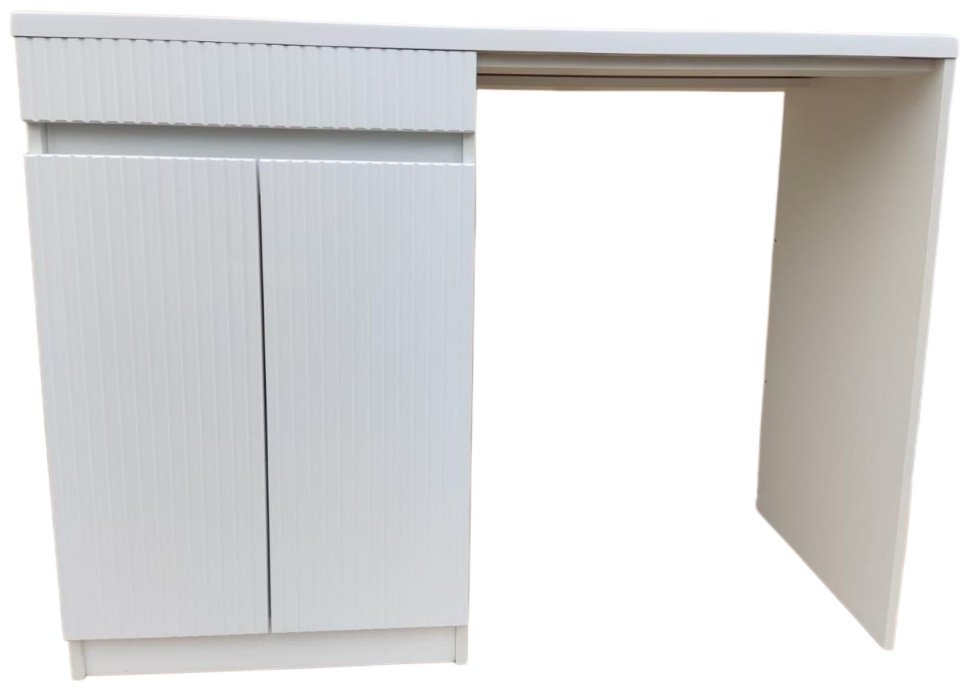 Тумба с раковиной KABINKA.KZ Адай, 120.1x87.9x49.4 см, белый