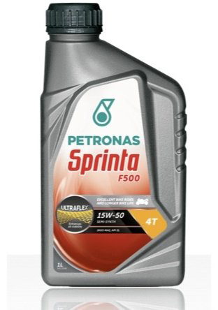 Моторное масло Полусинтетическое Petronas Sprinta F500 15W-50 1 л купить,NaN