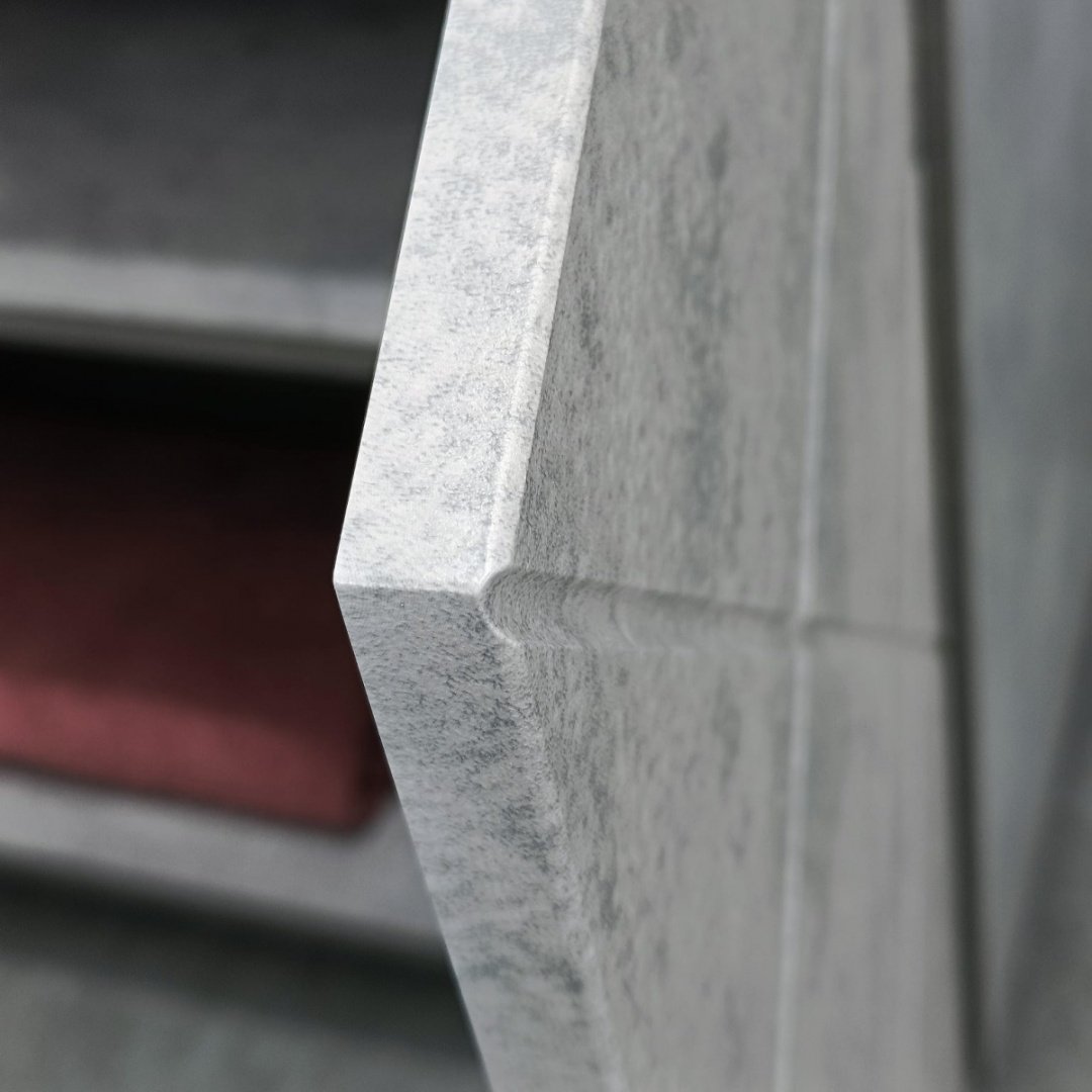 Тумба с раковиной KABINKA.KZ Байтерек, 59.4x72x43.1 см, серый