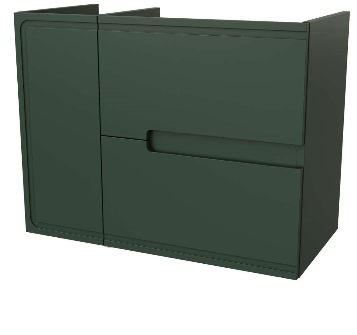 Тумба без раковины KABINKA.KZ TA-MBC-90PR(R)-grigio verde, 89.4x68.2x44.7 см, зеленый