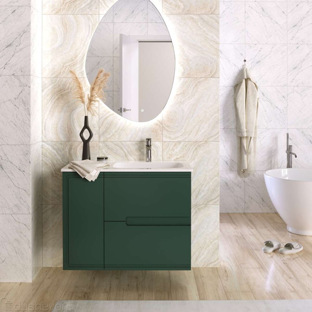 Тумба без раковины KABINKA.KZ TA-MBC-90PR(R)-grigio verde, 89.4x68.2x44.7 см, зеленый - ForteMarket Тумба без раковины KABINKA.KZ TA-MBC-90PR(R)-grigio verde, 89.4x68.2x44.7 см, зеленый купить,NaN