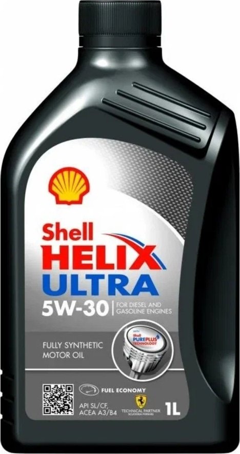 Моторное масло Моторное масло синтетическое SHELL Helix Ultra 5W-30 1 л