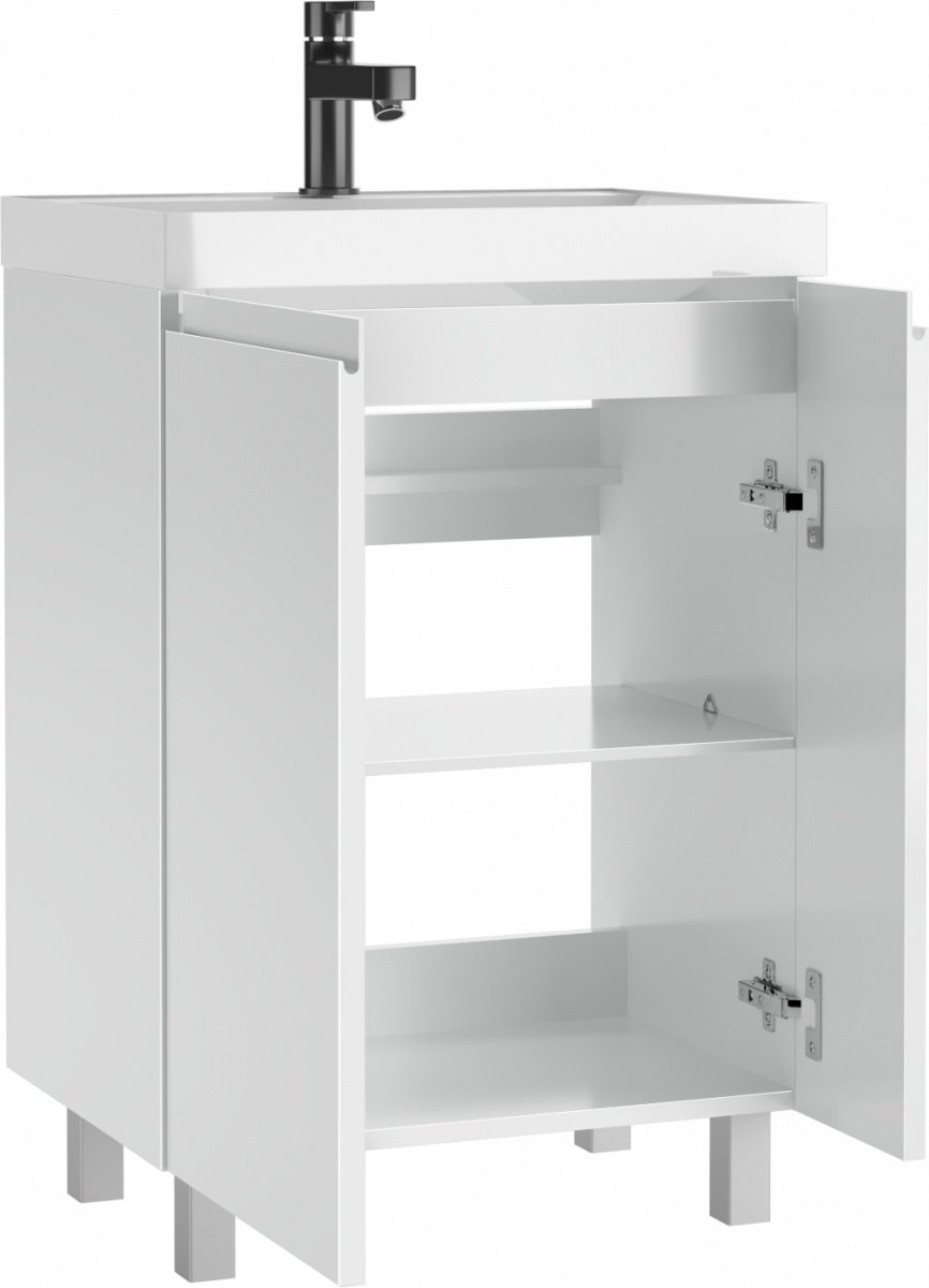Тумба с раковиной Kabinka.kz Байтерек 58.8x72x44.5см белый купить,NaN