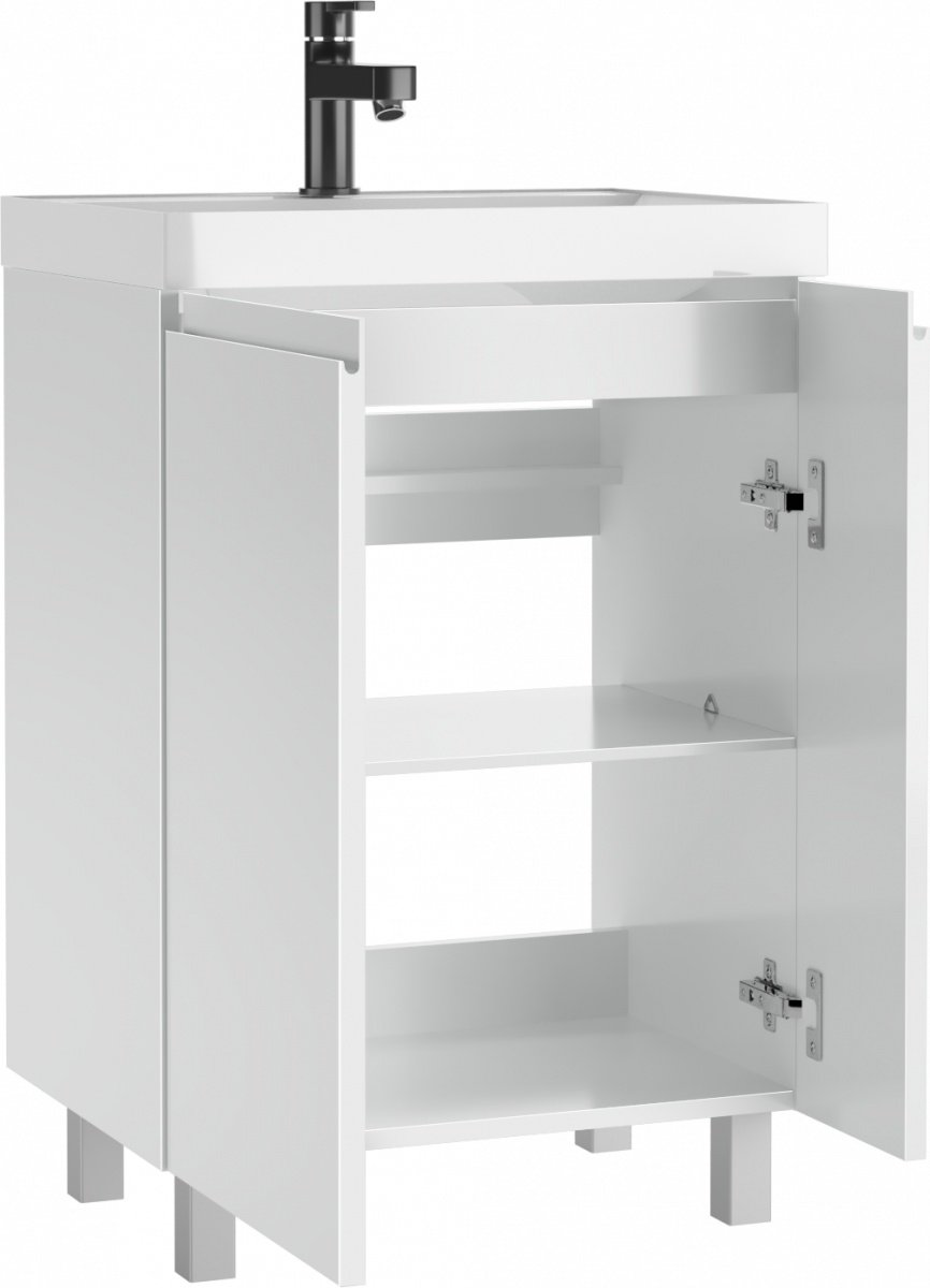 Тумба с раковиной Kabinka.kz Байтерек 58.8x72x44.5см белый купить,NaN