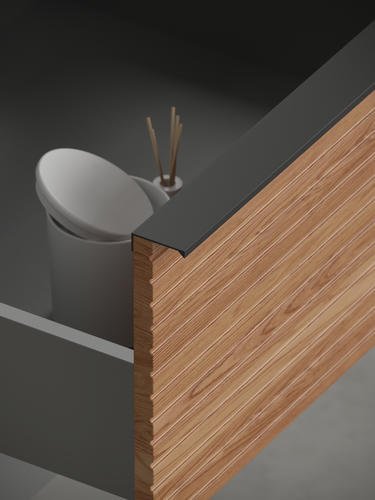 Тумба под раковину KABINKA.KZ DL60GR 59x50x44.6см купить,489000