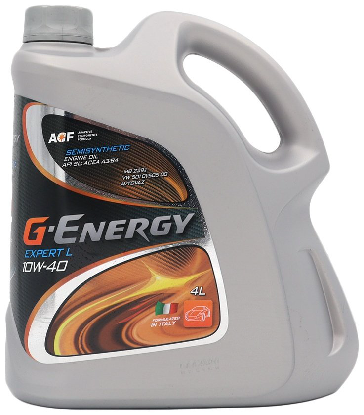 Моторное масло Полусинтетическое G-Energy Expert L 10W-40 4 л купить,15900