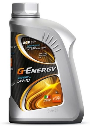 Моторное масло Полусинтетическое G-Energy Expert L 5W-40 1 л