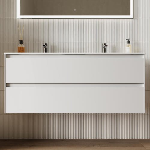 Тумба без раковины KABINKA.KZ CN120-2W, 119x50x45 см, белый