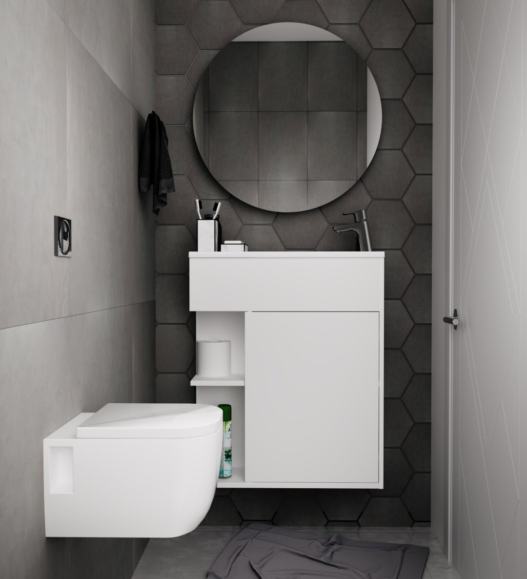 Тумба с раковиной MarkaOne Stretto 70П  купить,NaN