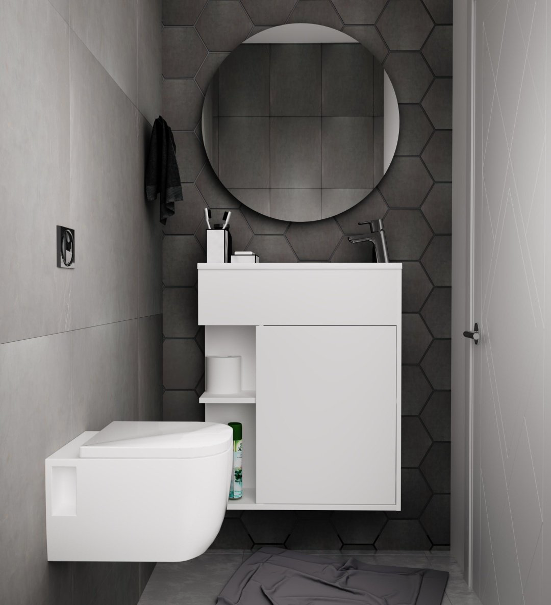 Тумба с раковиной MarkaOne Stretto 70П  купить,NaN
