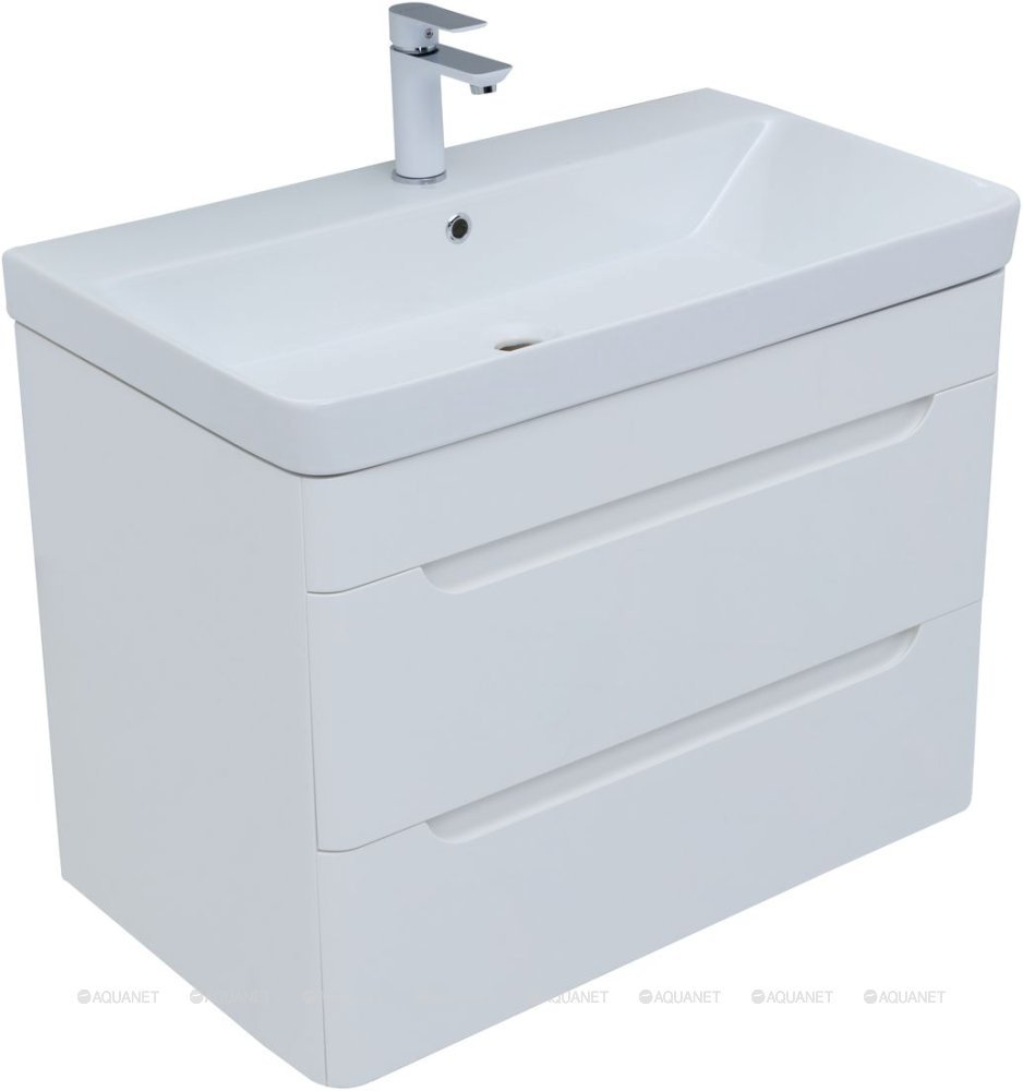Тумба с раковиной Aquanet София K0000078188 80x63x45 см белый купить,NaN