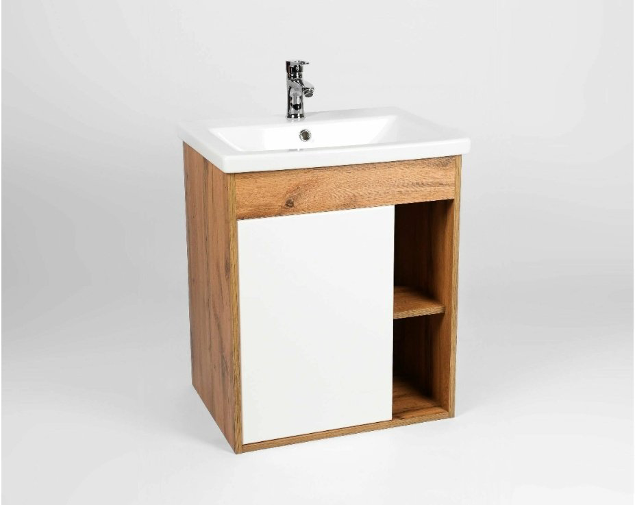 Тумба без раковины Viant K0000084304 46x62x38см белый купить,NaN