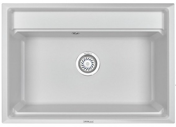 Кухонная мойка GRANULA KS-7301 АРКТИК врезная 73х51х24.5 см, кварцевый песок
