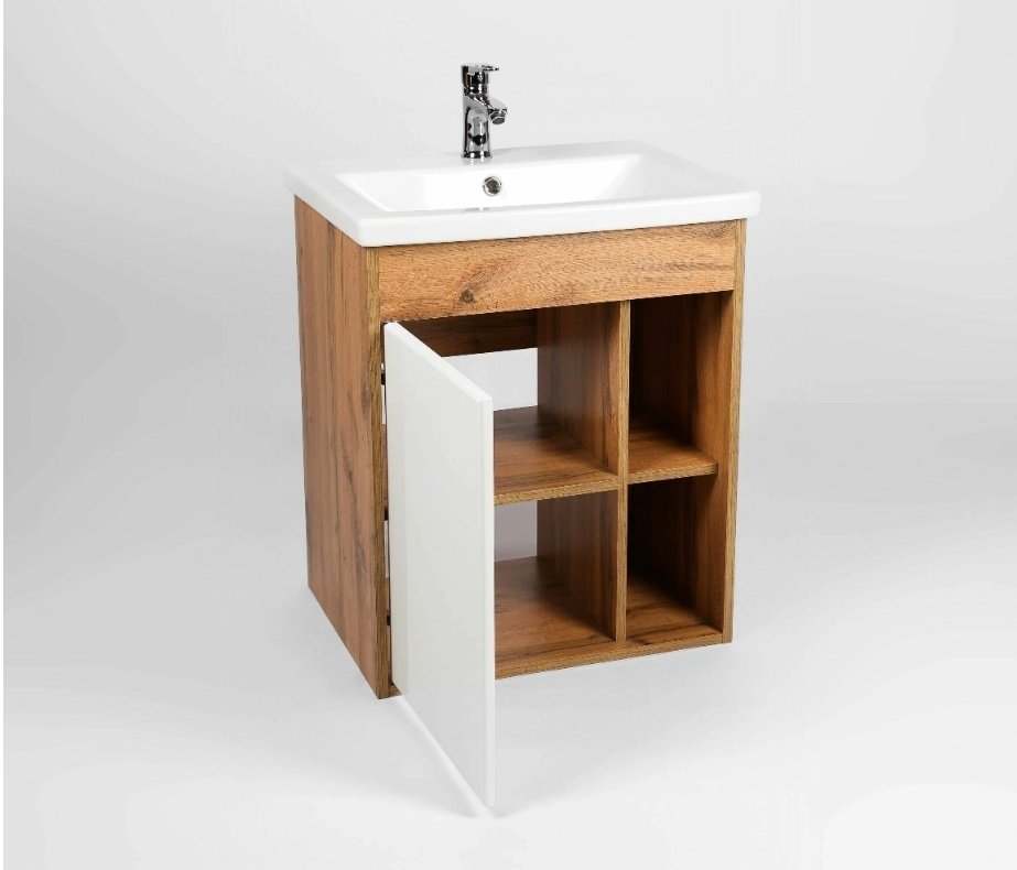 Тумба без раковины Viant K0000084304, 46x62x38 см, белый