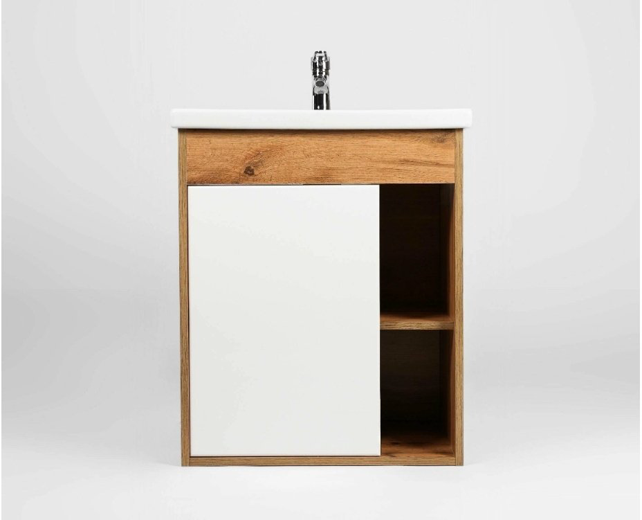 Тумба без раковины Viant K0000084304 46x62x38см белый купить,NaN