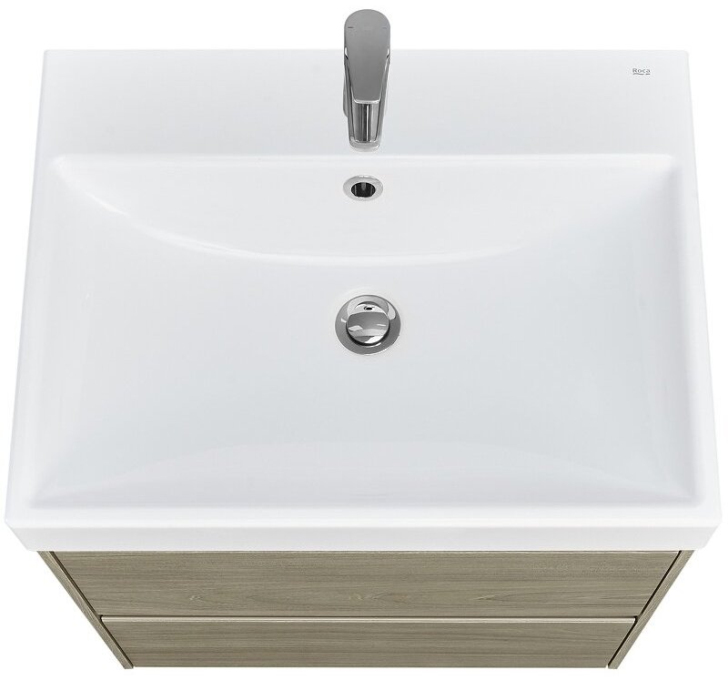 Тумба с раковиной Roca A857613511, 60x64.5x46 см, коричневый