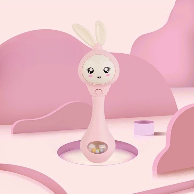 Погремушка Joy Toy Умный зайка купить,0
